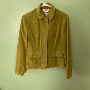 green corduroy jacket!
